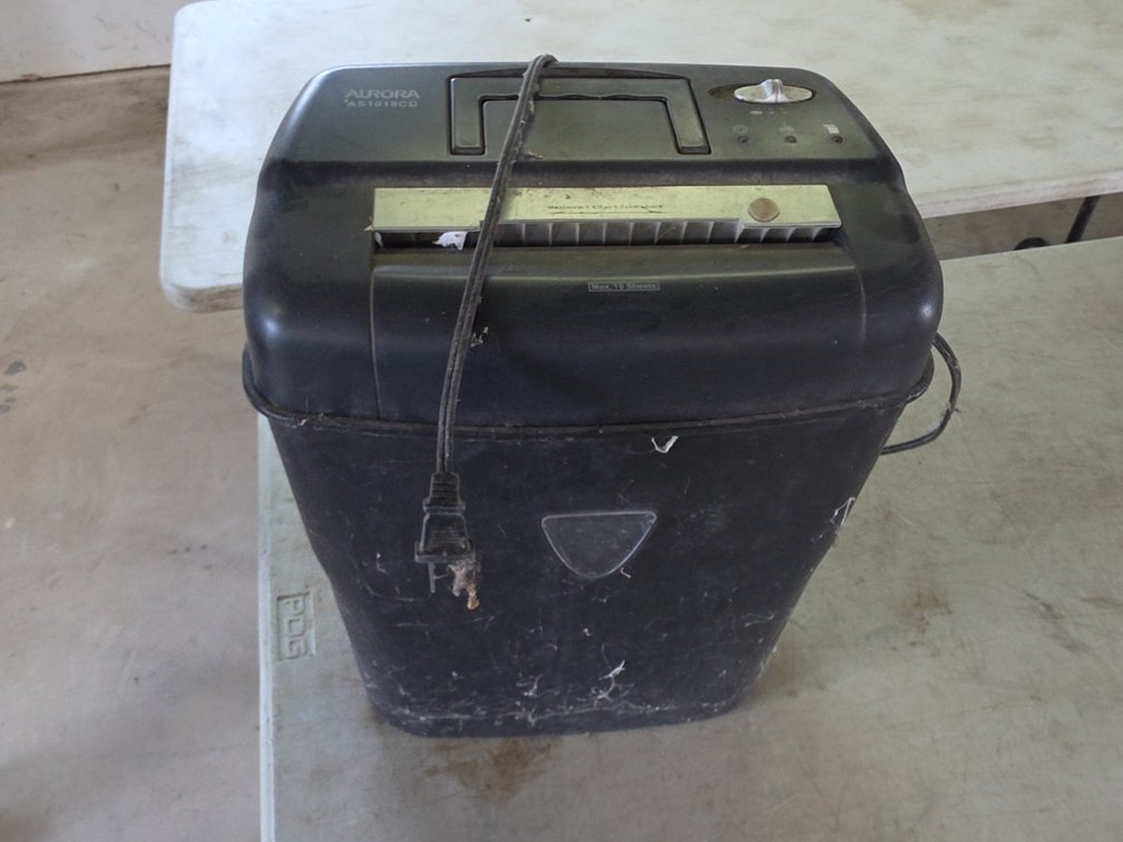 AURORA PAPER SHREDDER