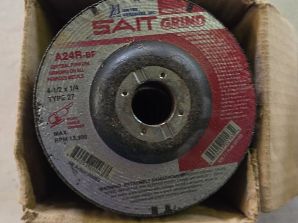4-1/2" CUTTING WHEELS