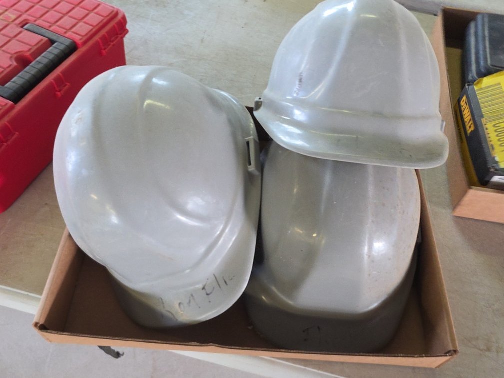 3 HARD HATS
