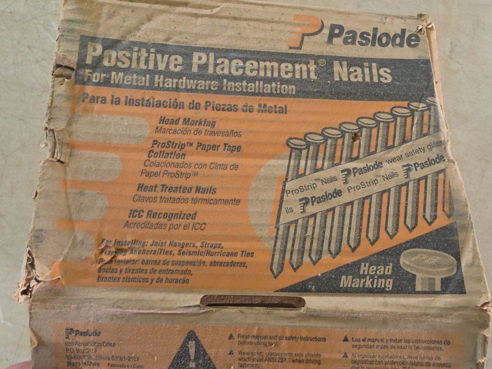 PASLODE NAILS 1 1/2" X .148