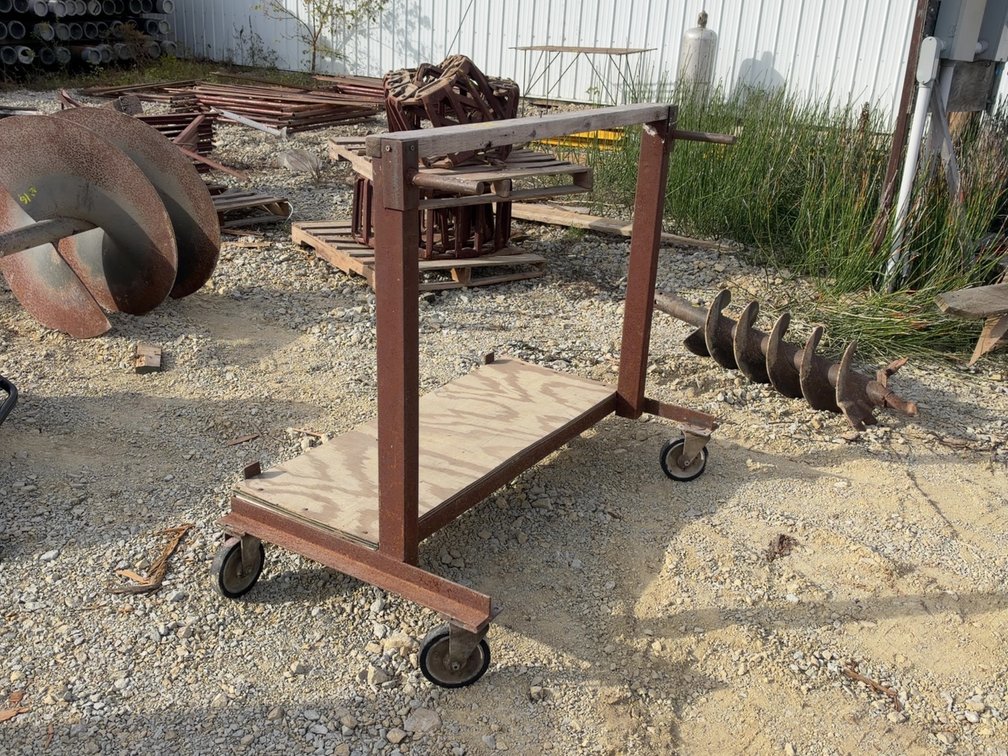MATERIAL CART ON CASTERS