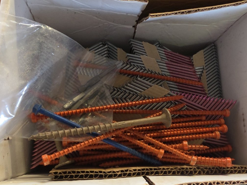NAILS, AND FEW ASSTORED SCREWS