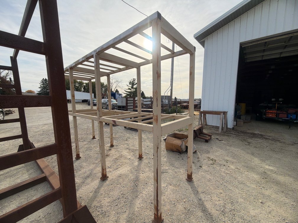 HEAVY DUTY STEEL SHELVING - 14'X46"X100"