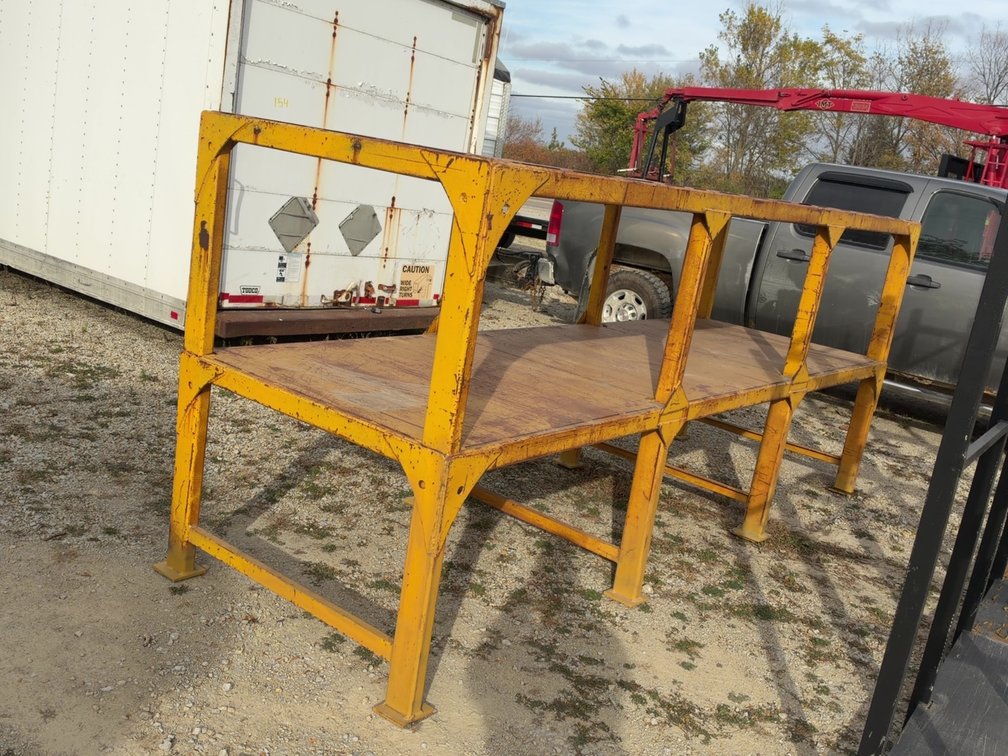 HEAVY DUTY SHELVING UNIT - 12'X46"X5'