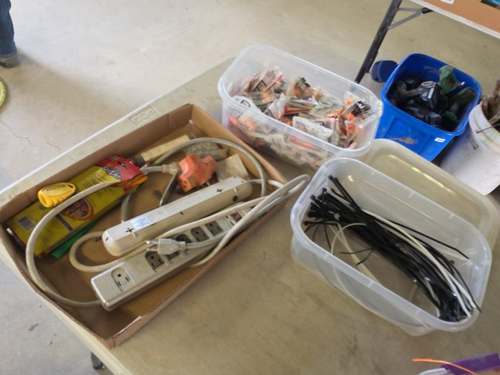 ZIP TIES, EAR PLUGS, ETC