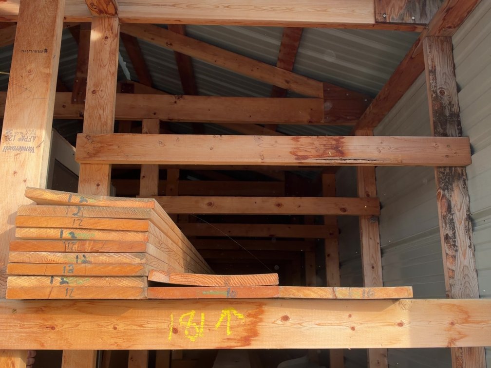 (9) 1"X10"X12' (2) 1"X10"X10' LUMBER