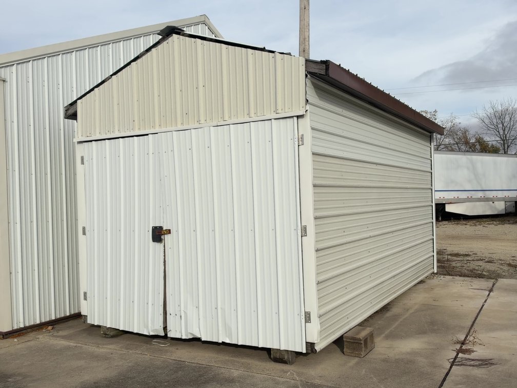 10'X18' LUMBER STORAGE SHED ON SKIDS - LUMBER NOT INCLUDED