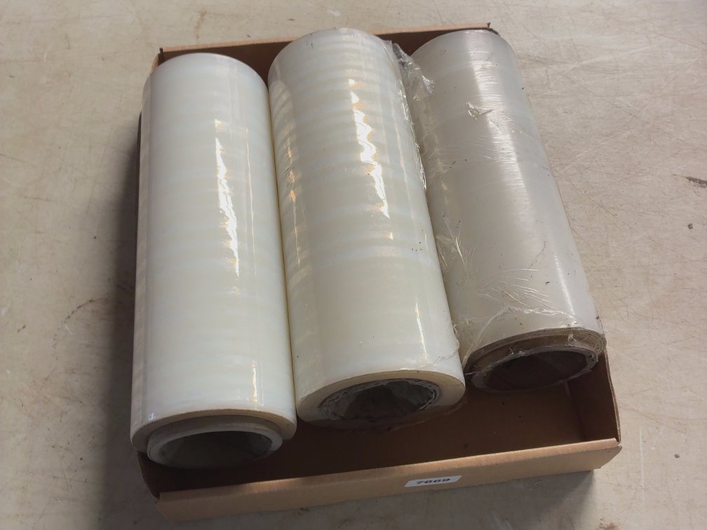 3 ROLLS SHRINK WRAP