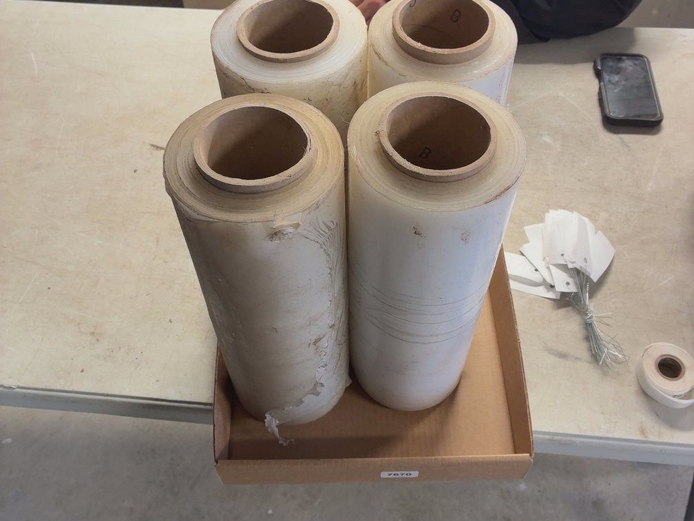 4 ROLLS SHRINK WRAP