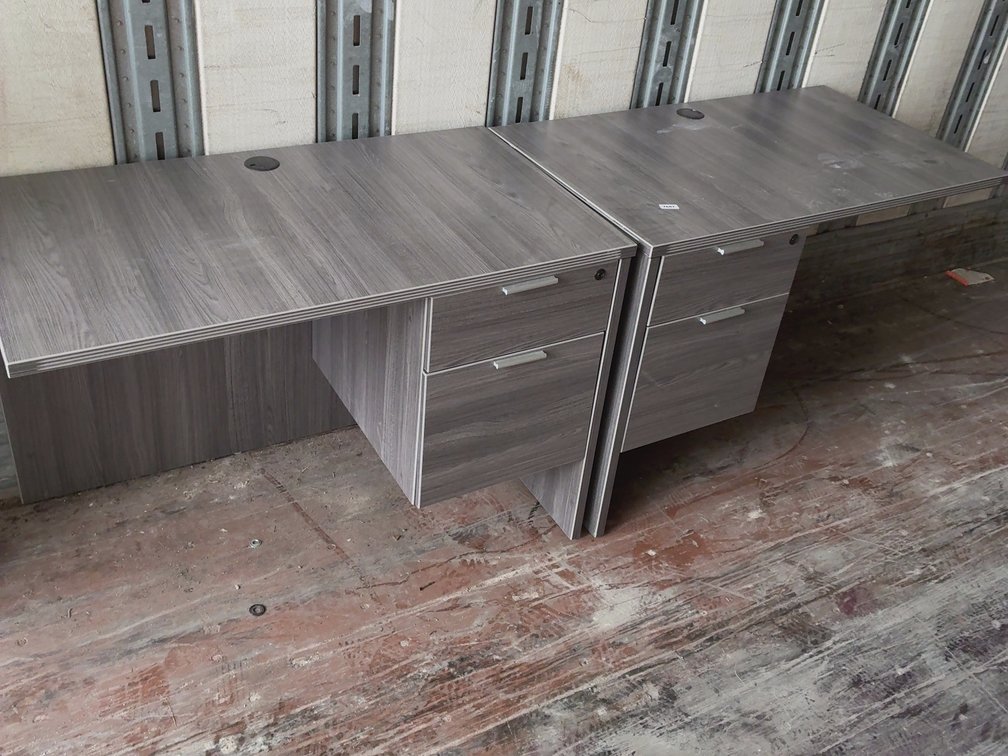 Pair L SHAPED DESK 2 Foot by 42 inch