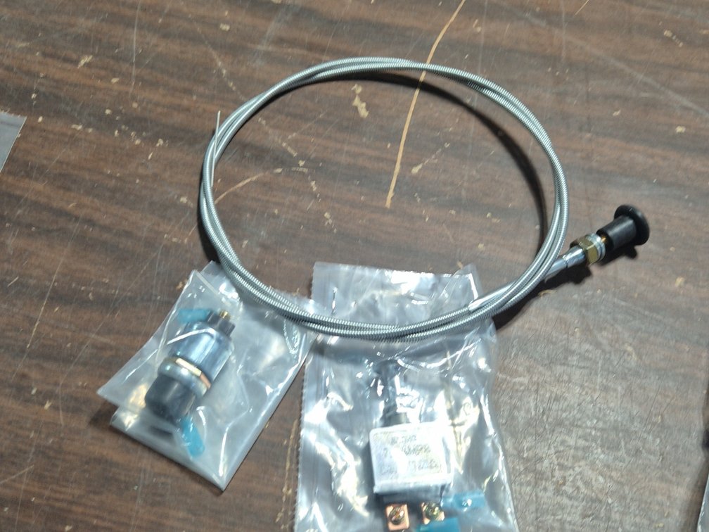 CHOAK CABLE, PULL/PUSH ON OFF , PUSH BUTTON