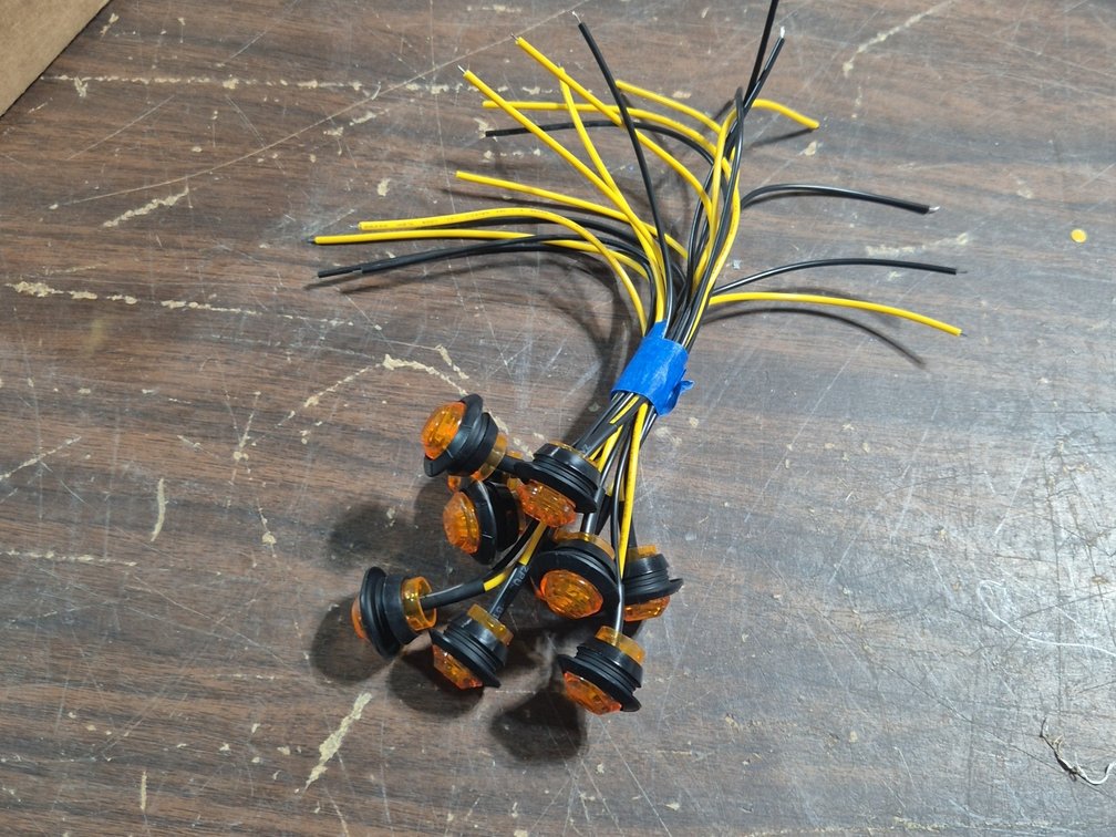 (10) 12V LED TRAILER LIGHTS