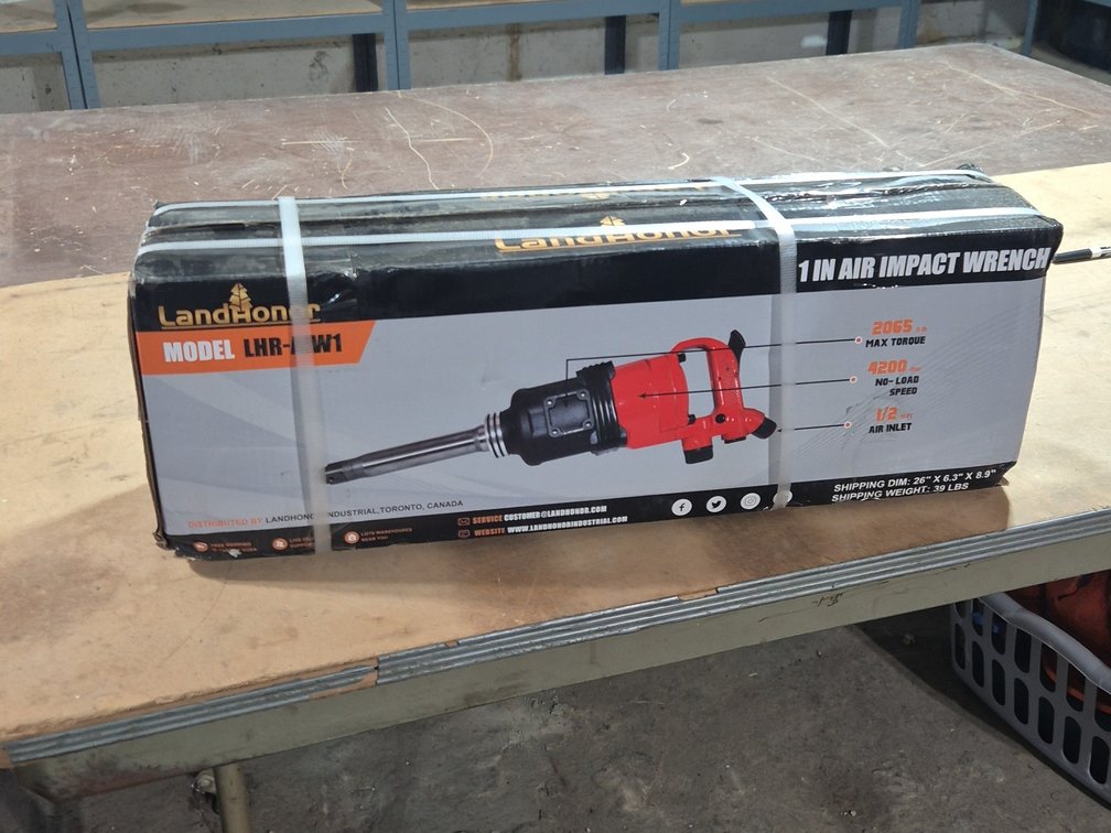 NEW LANDHONOR LHR-A1WI 1" AIR IMPACT WRENCH