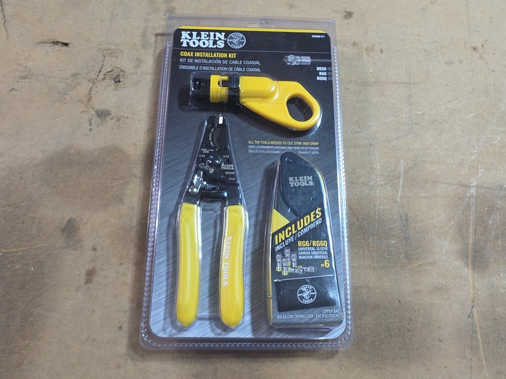 NEW KLEIN COAX TOOL KIT
