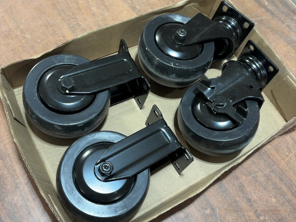 4- 4.5” CASTER WHEELS