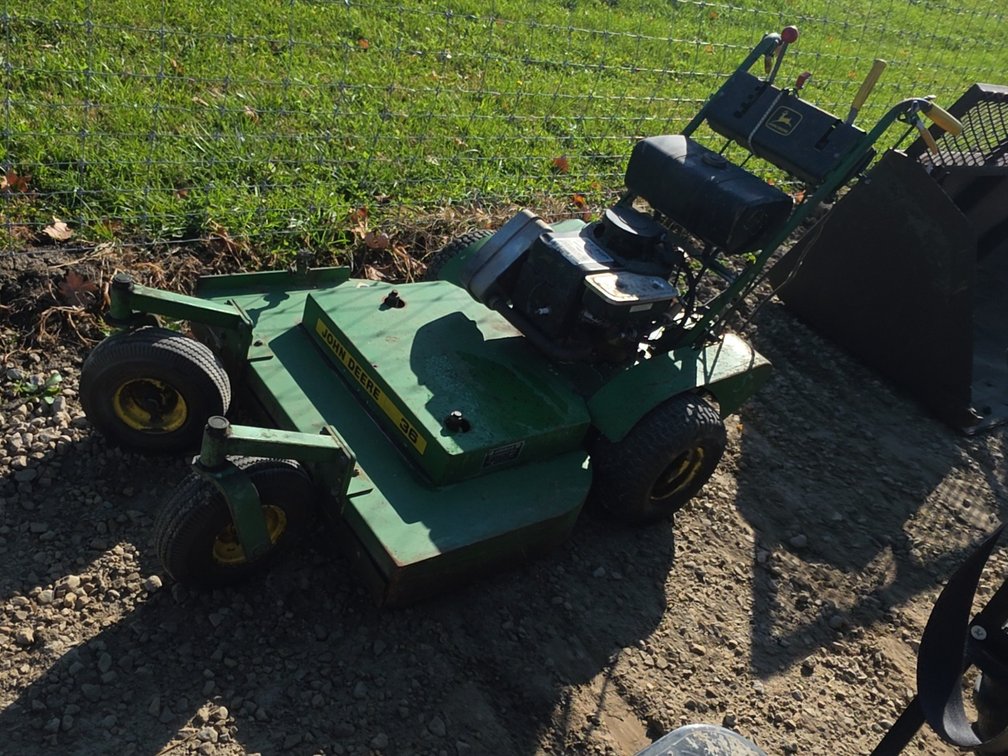 JOHN DEERE WALK BEHIND 36" MOWER