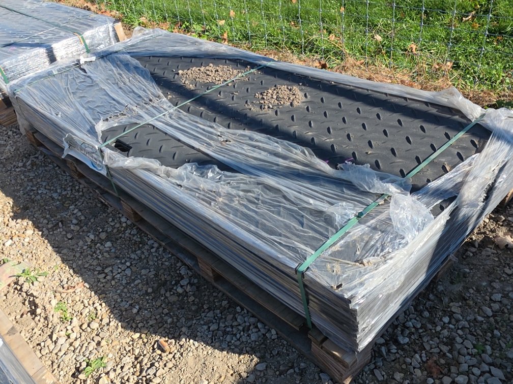 (15) 1/2" THICK 95" X 41" GROUND PROTECTION MATS