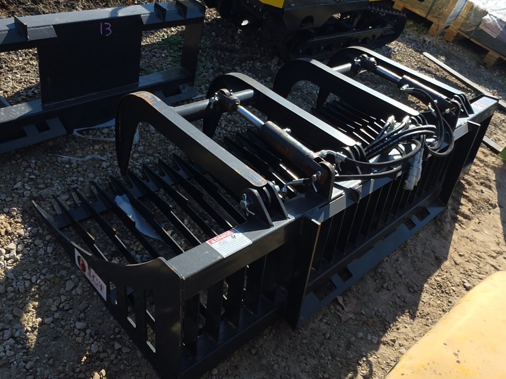 NEW 7’ JCT SKIDLOADER ROCK/BRUSH GRAPPLE