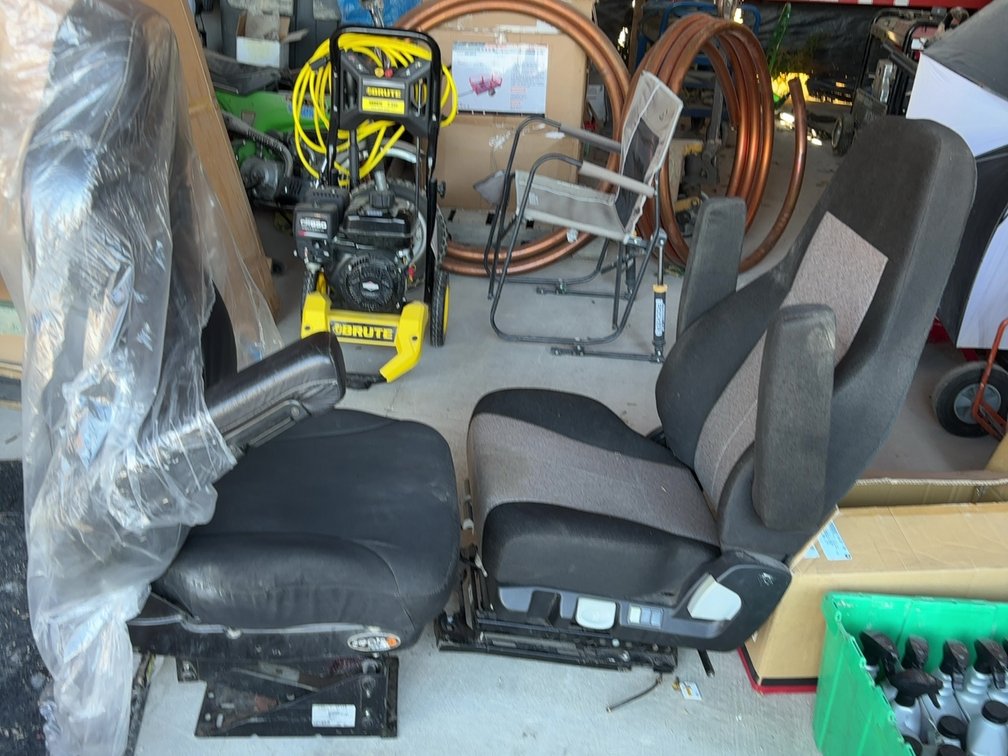 PAIR OF KENWORTH SEATS