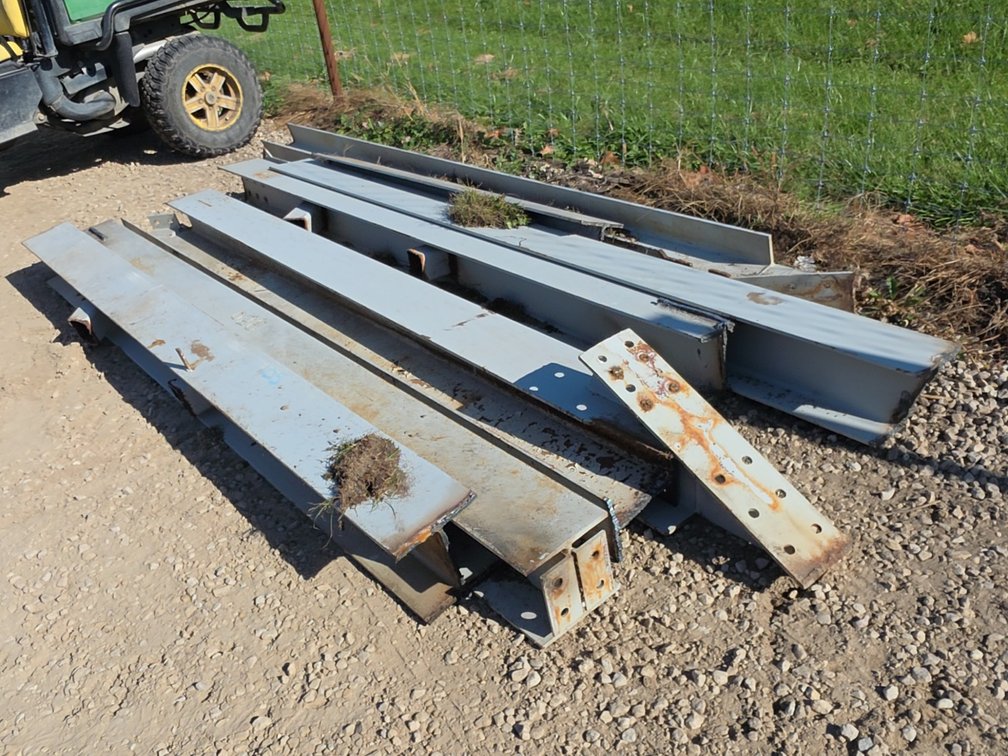 (8) 8"x8" I-BEAMS 5.5’-10’