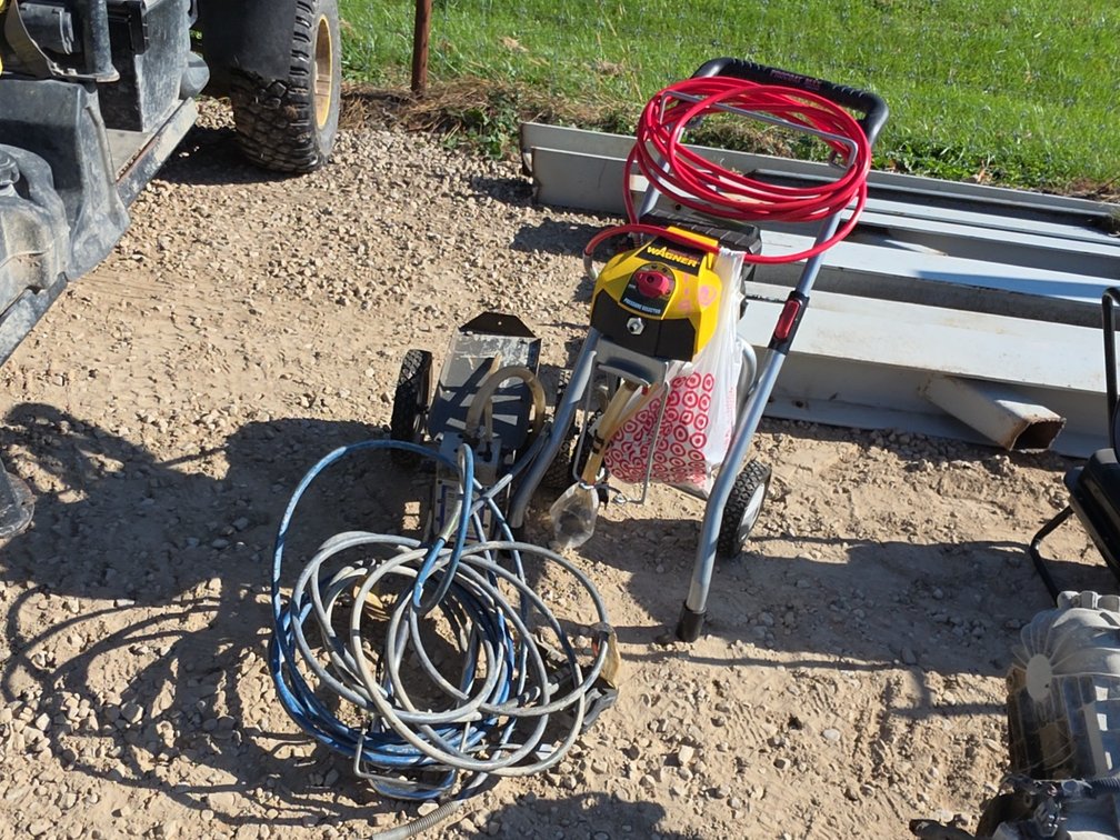 WAGNER AND CAMPBELL HAUSFIELD PAINT SPRAYERS FOR PARTS OR REPAIR