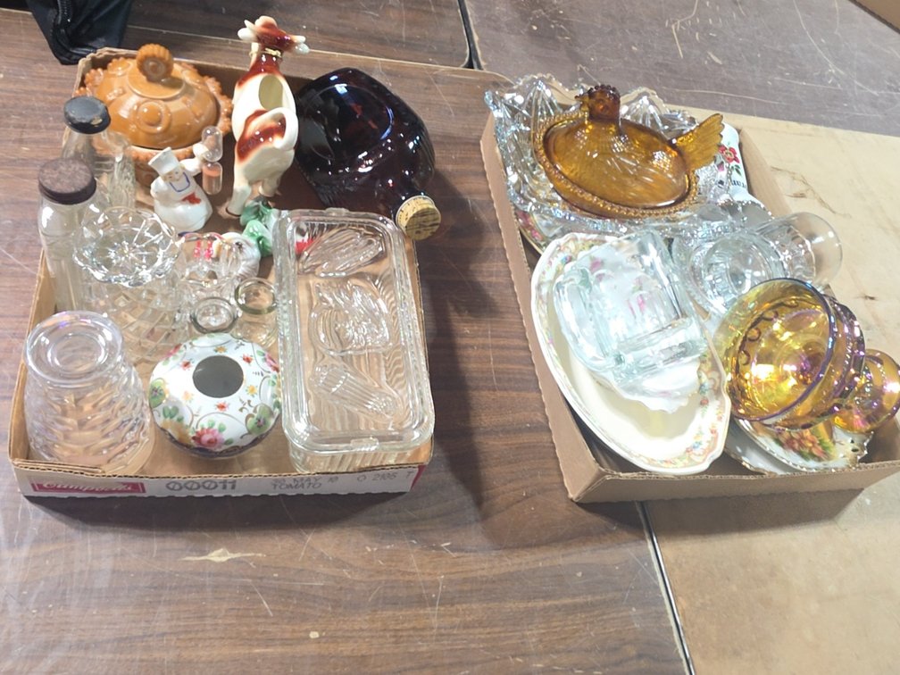 ASSORTED GLASSWARE