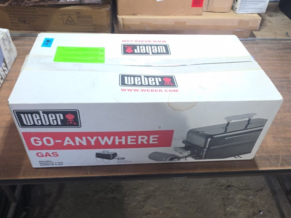 UNOPENED GO ANYWHERE GAS GRILL