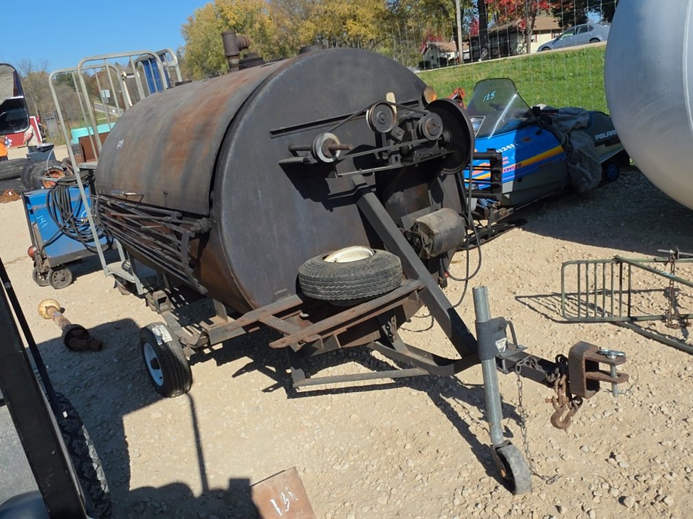PULL BEHIND WOOD OR PROPANE SMOKER