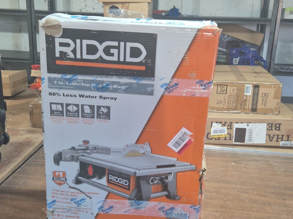 RIDGID WET TILE SAW