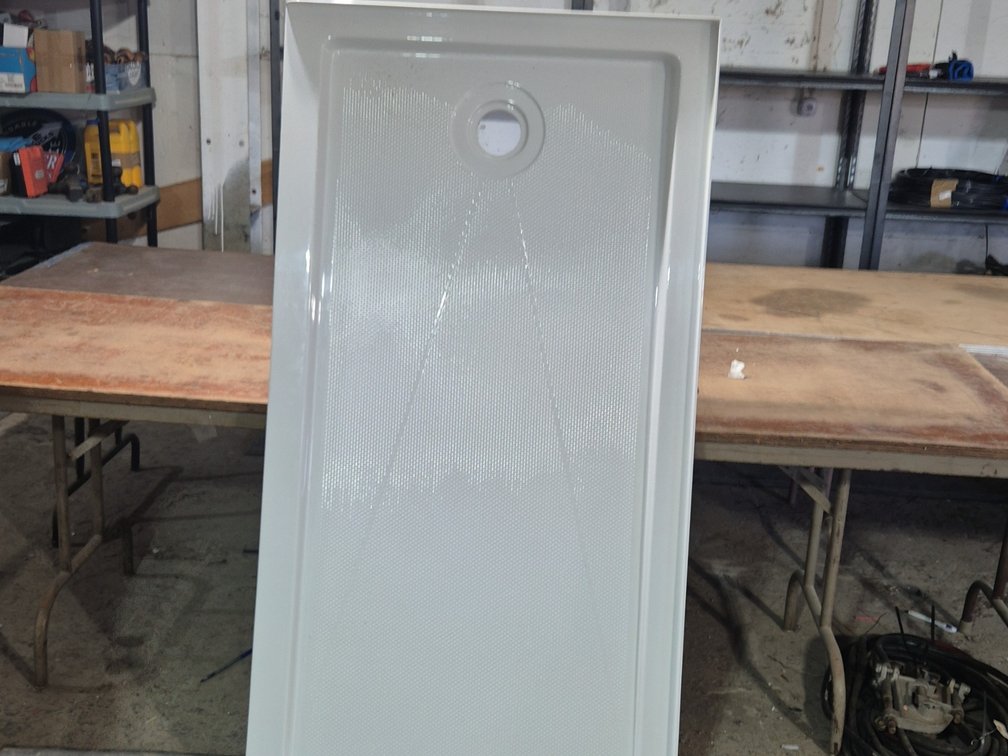 60"X32" WALK IN SHOWER PAN, LEFT HAND