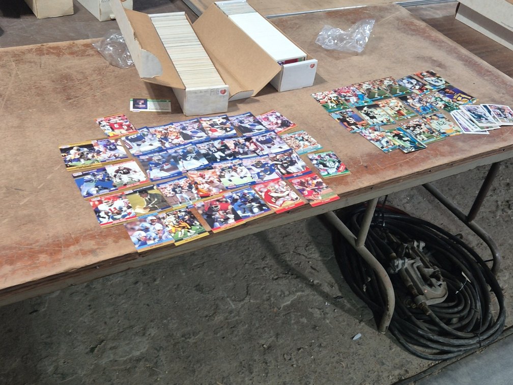 ASST SPORTS CARDS, APPX 6000