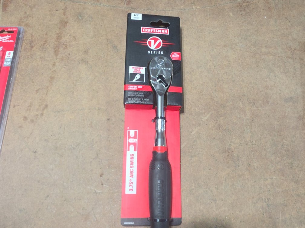 NEW CRAFTSMAN V-SERIES 1/2” DRIVE RATCHET WRENCH