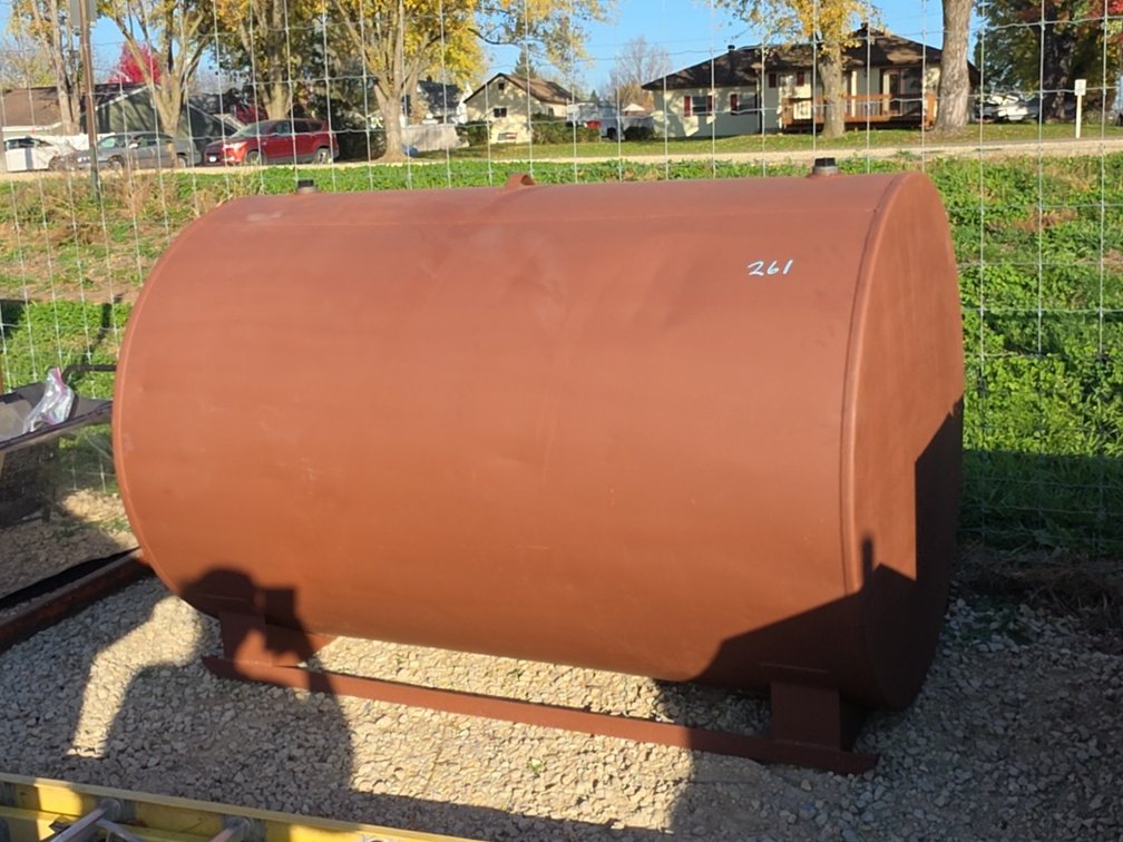 500 GALLON EMPTY FUEL BARREL