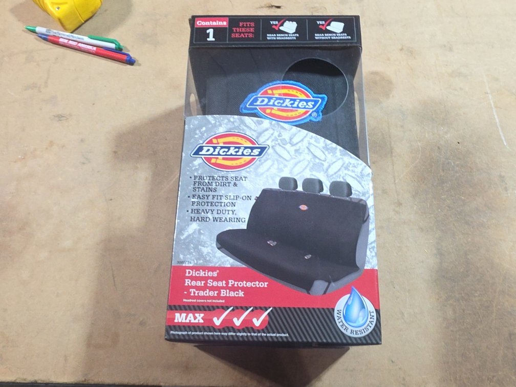 NEW DICKIES FULL SEAT PROTECTOR COVER