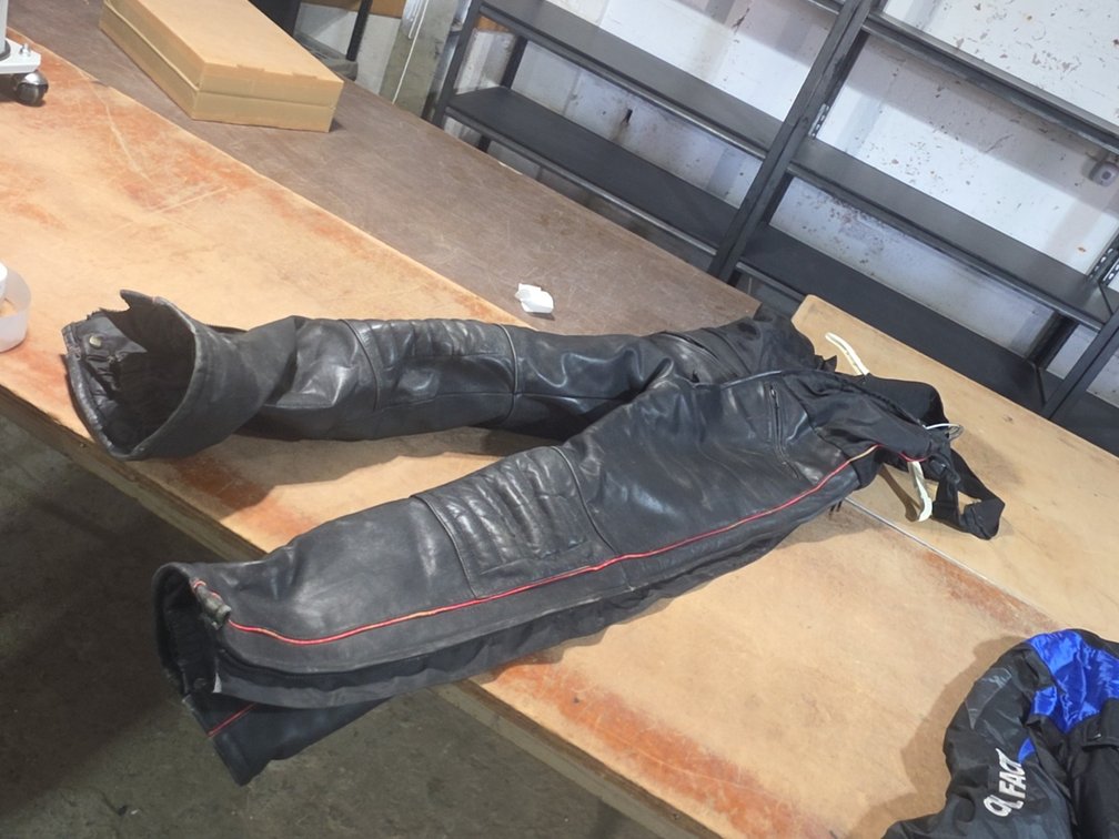 YAMAHA LEATHER L SNOWMOBILE BIBS