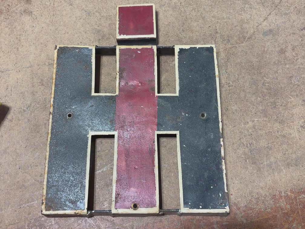 METAL “IH” CUT OUT