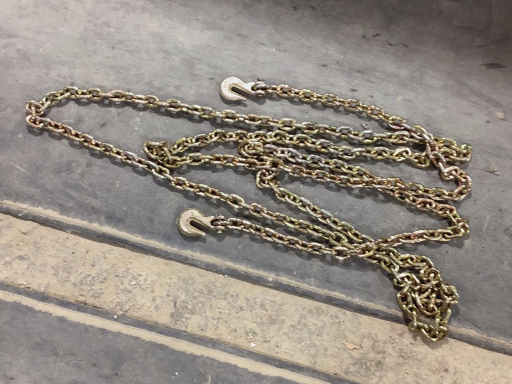 NEW 20’ G80 5/16” LOAD CHAIN