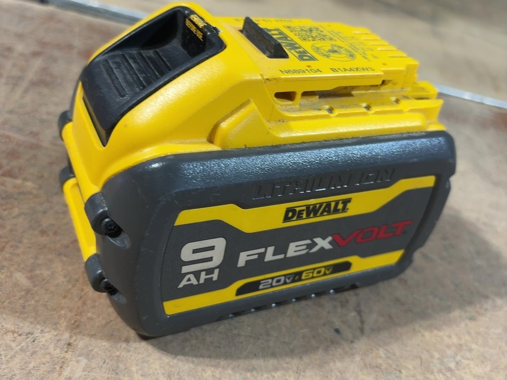 DEWALT 9AH FLEX VOLT BATTERY 20V/60V