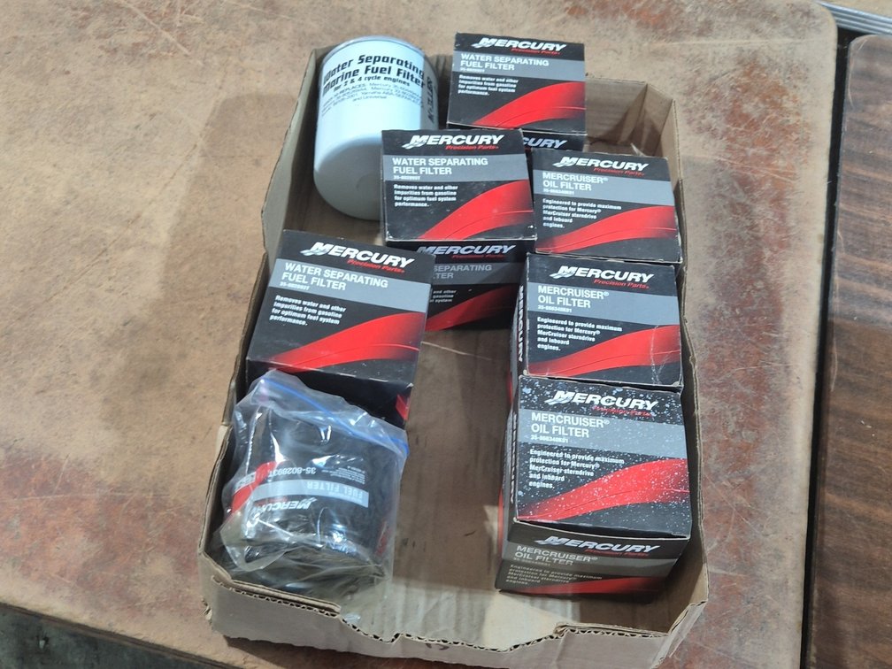 MERCURY WATER AND OIL FILTER