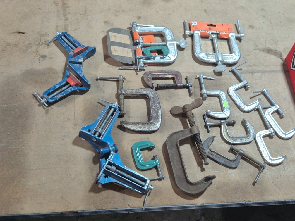 ASSORTED CLAMPS
