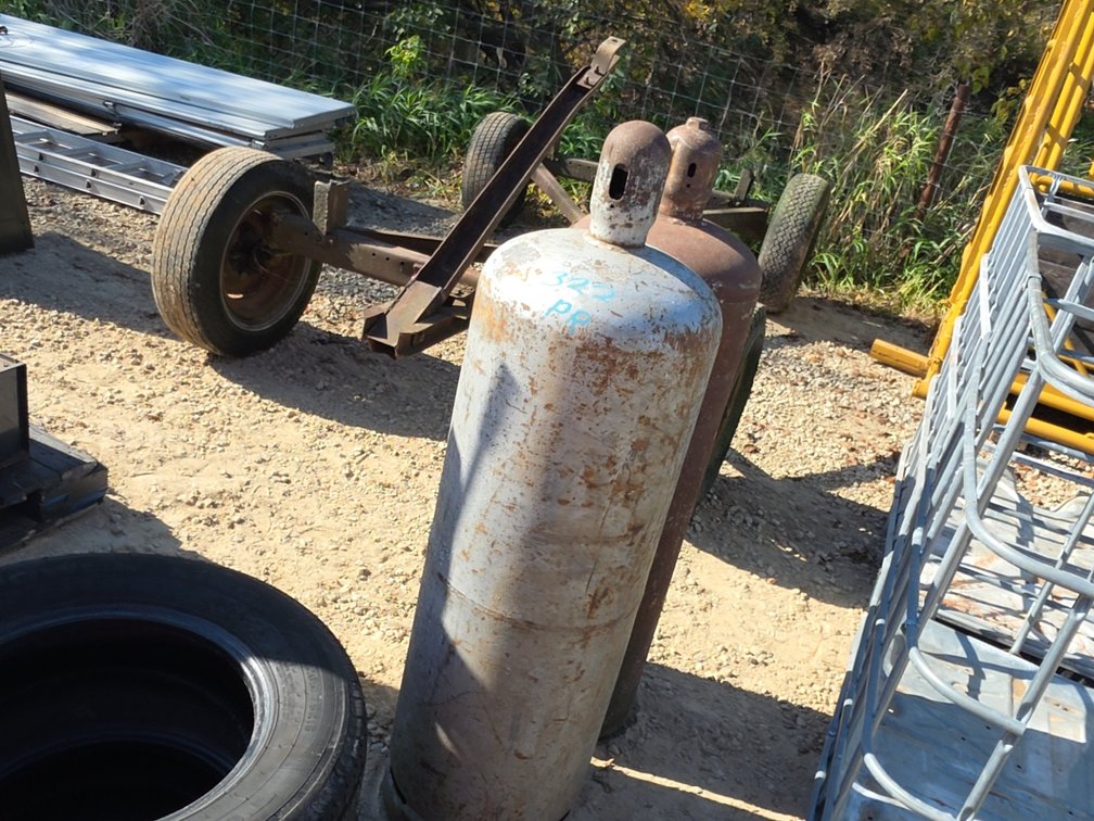 (2) 100lb PROPANE TANKS
