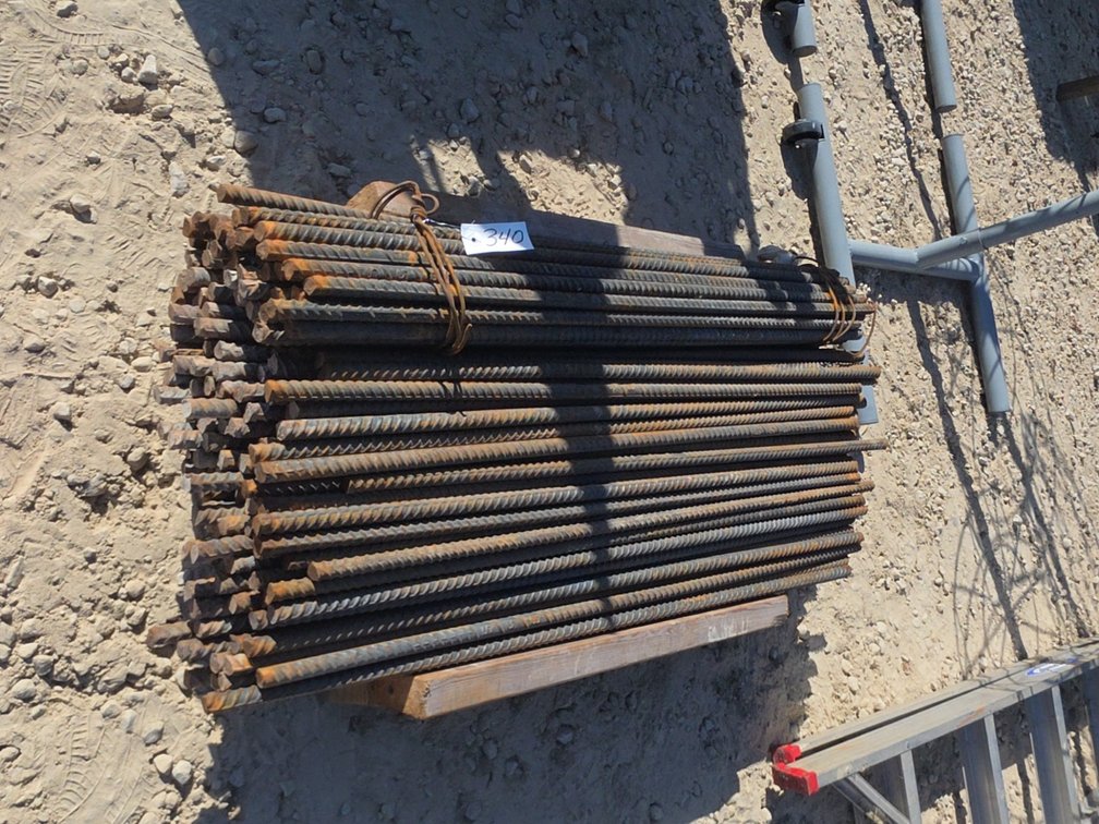PALLET OF 38" REBAR