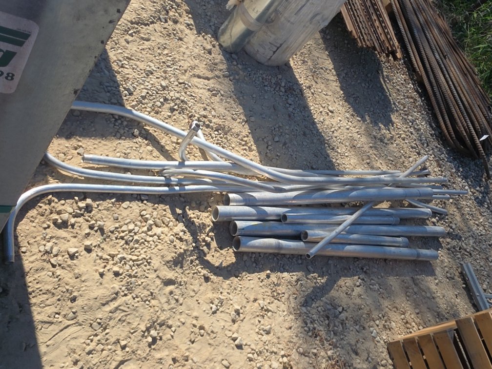 ASSORTED ALUMINUM CONDUIT