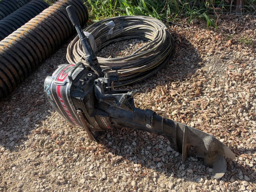 MECURY 9.8HP 11C BOAT MOTOR