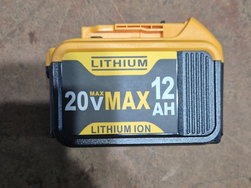 NEW DEWALT COMPATIBLE 20V 12AH LITHIUM ION BATTERY