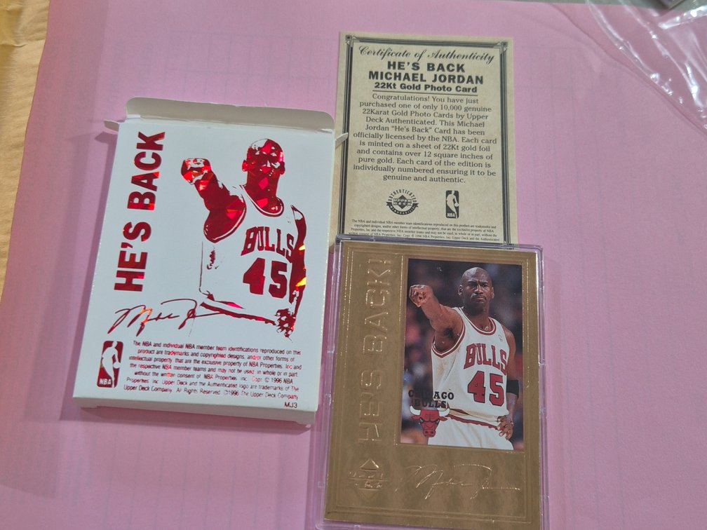 GOLD MICHAEL JORDAN COIN