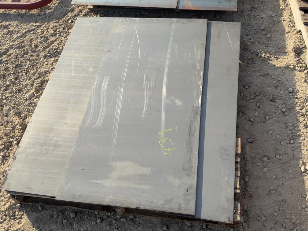 (3) 1/4” PLATES 23-1/2”X48”