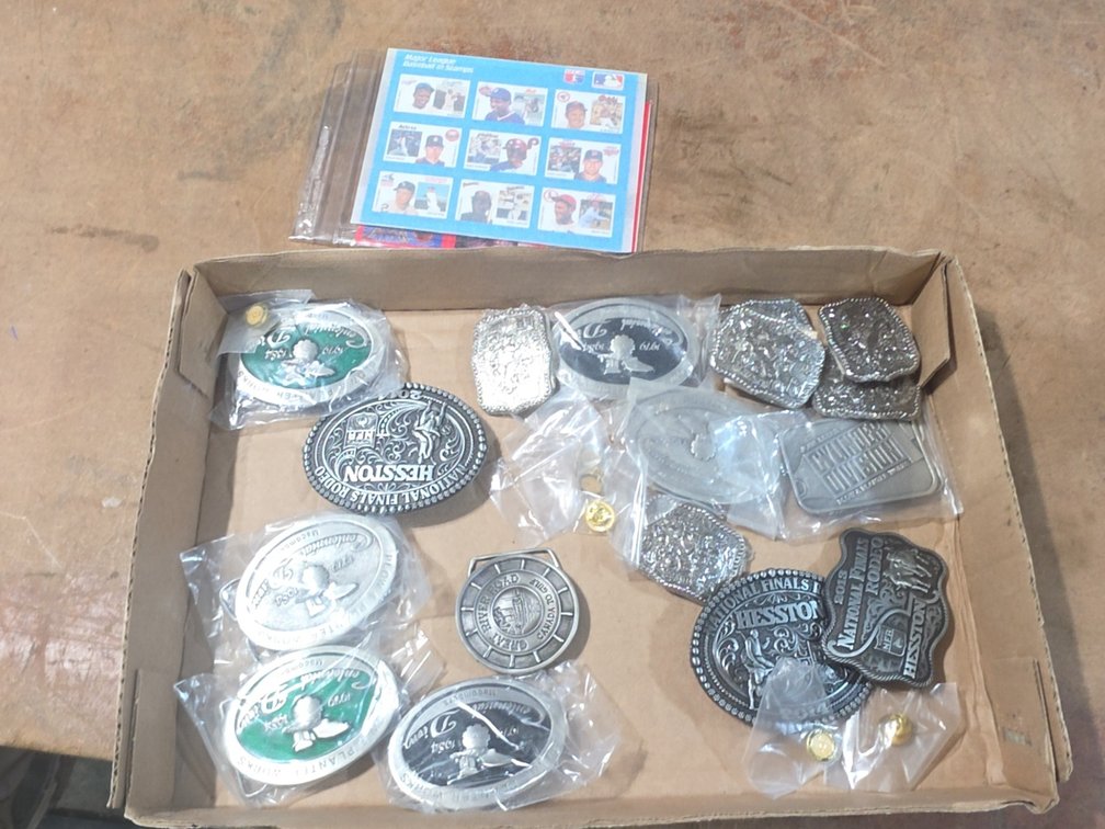 BELT BUCKLES, ETC