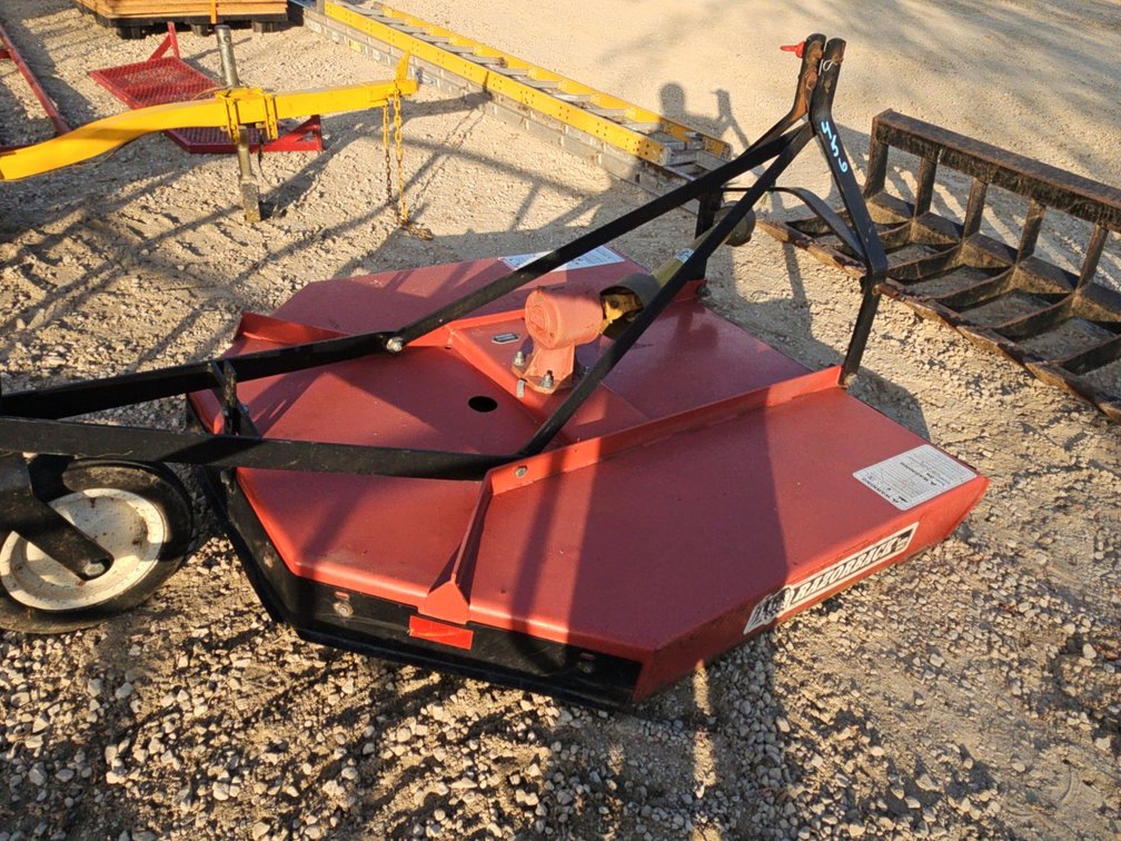 62" RAZOR BACK 3PT BRUSH HOG W/540 PTO SHAFT
