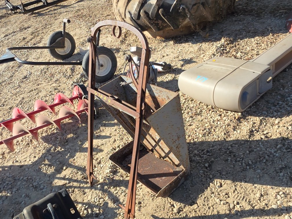VINTAGE HAY FEEDER W/ HAY FORK
